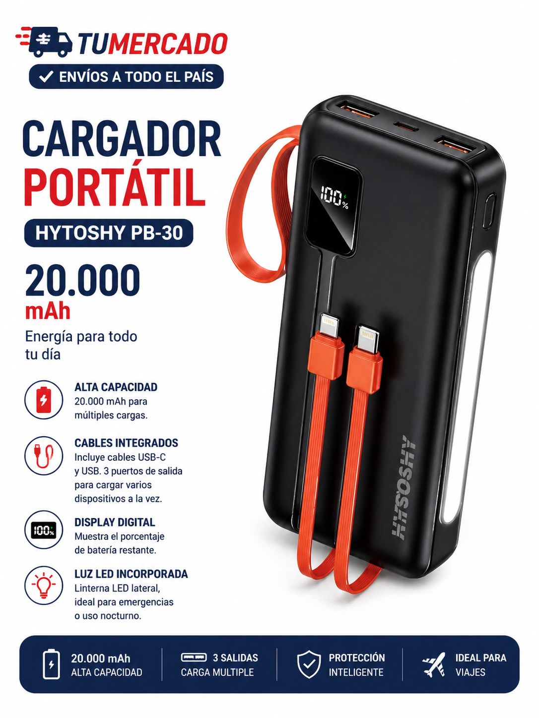 Cargador portatil 