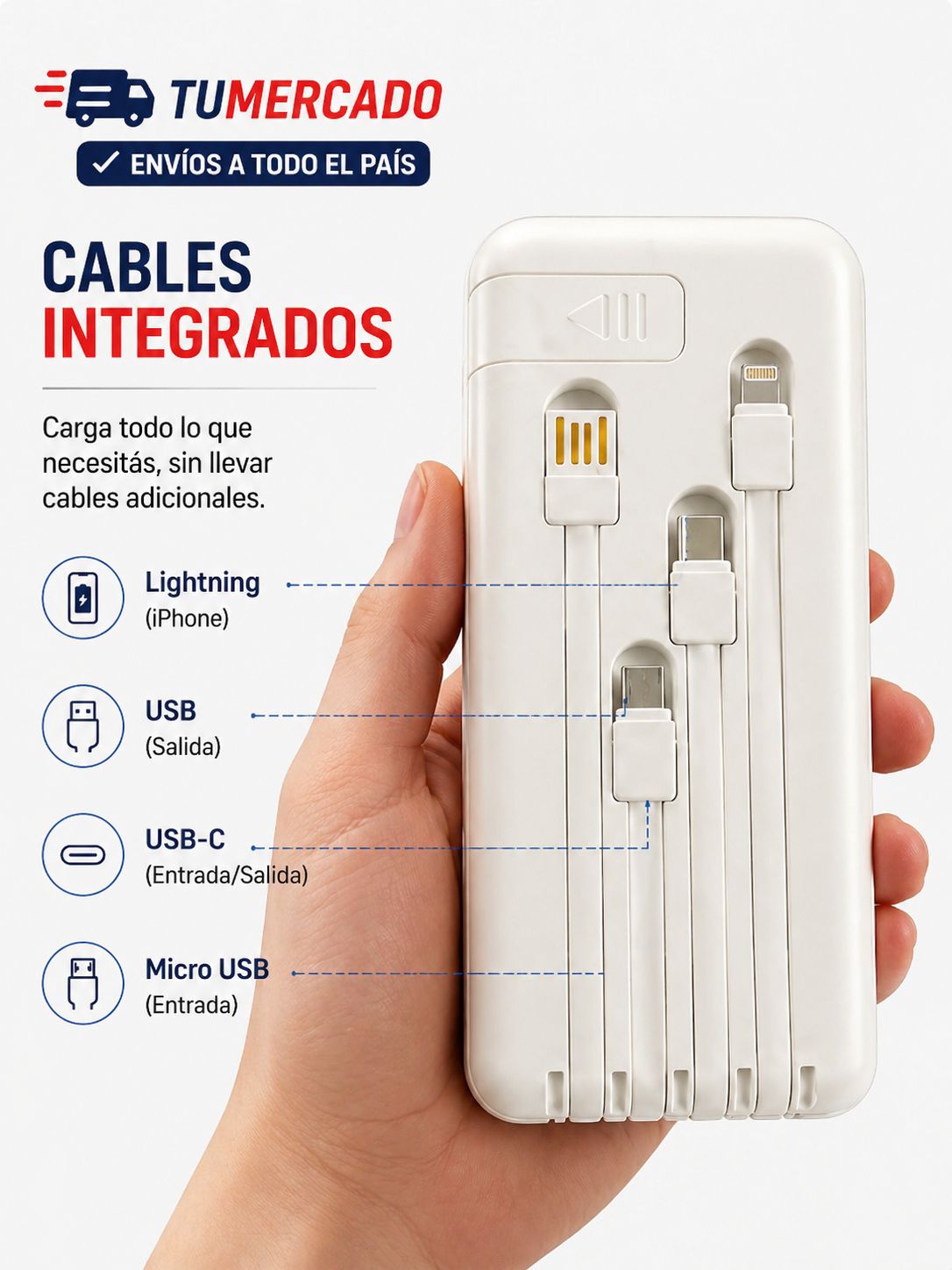 Cargador portatil.