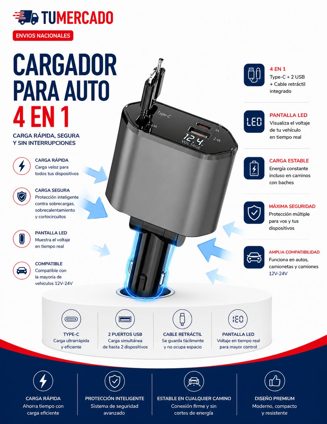 Cargador portatil