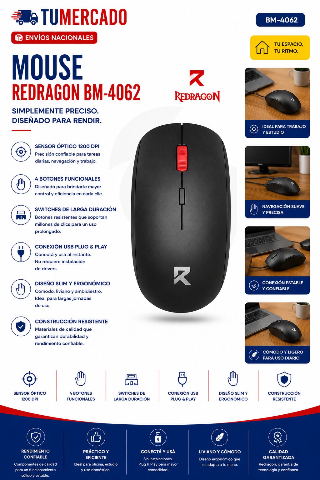Mouse de Redragon