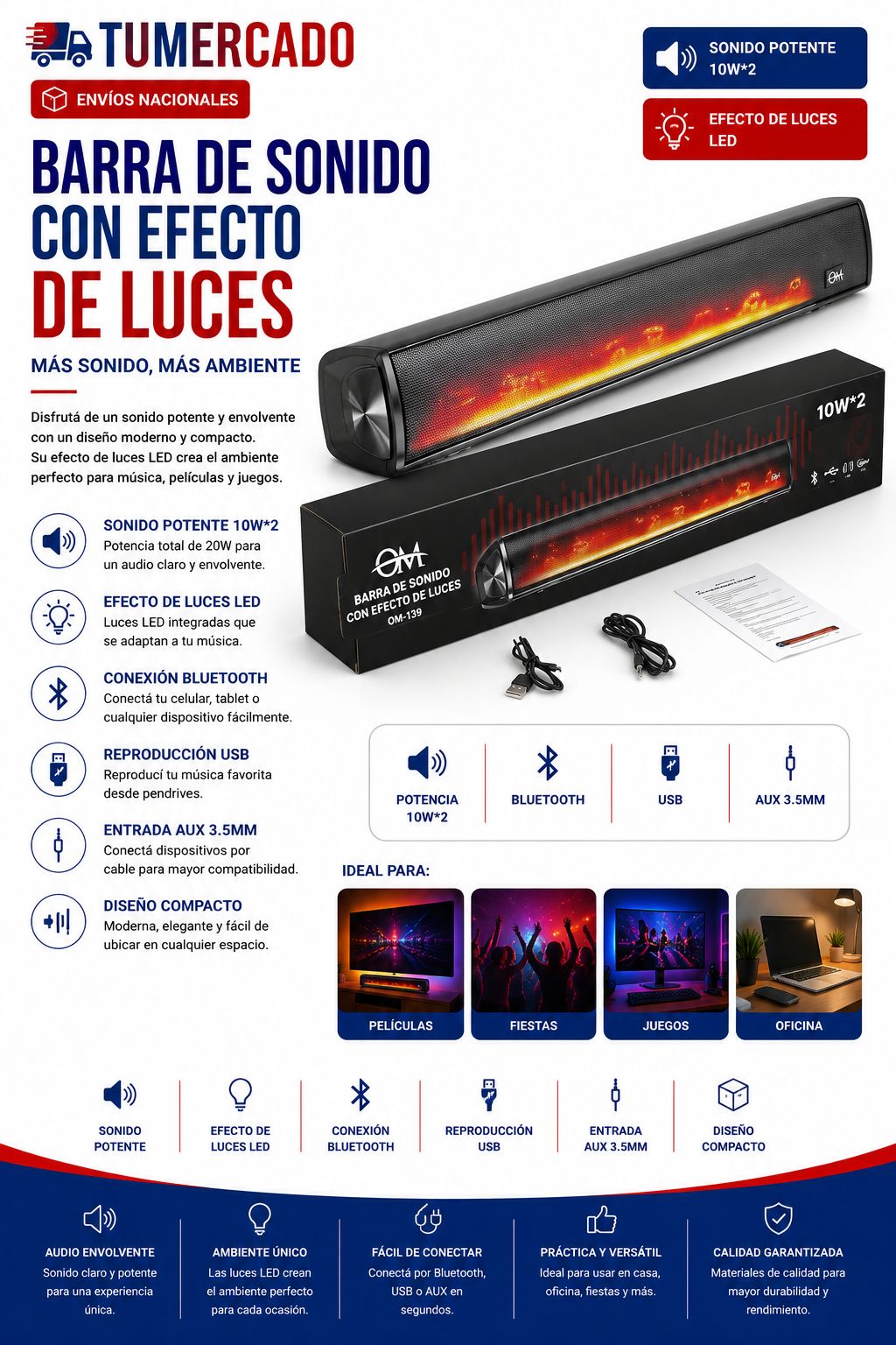 Barra de sonido 