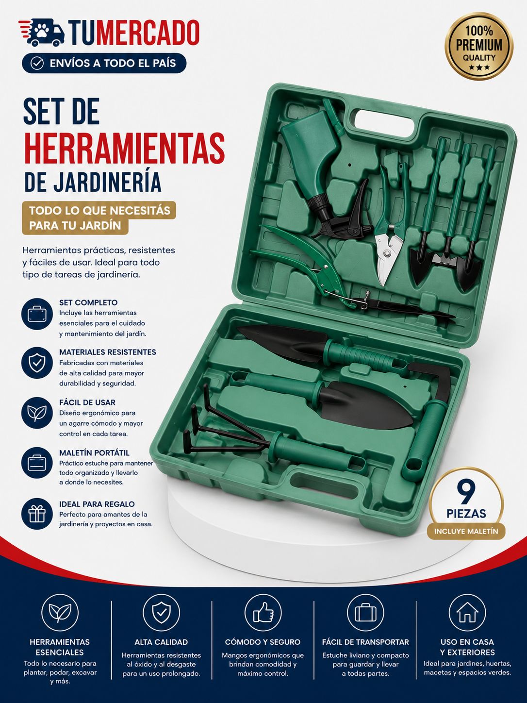Set de jardineria