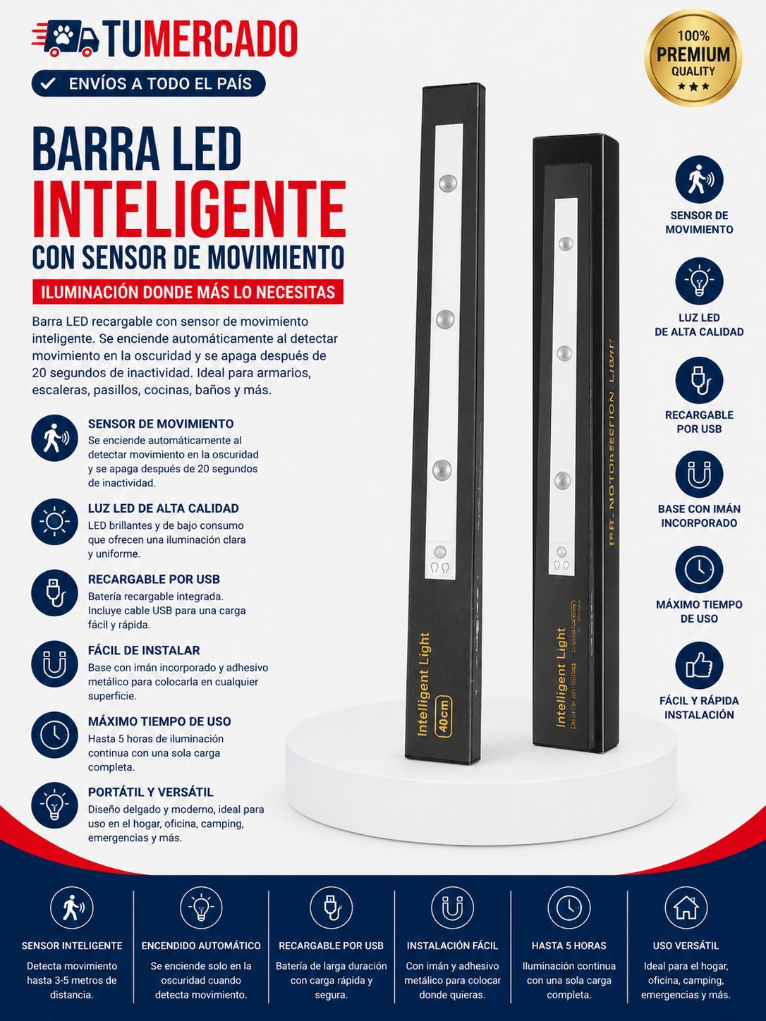Luz LED inteligente