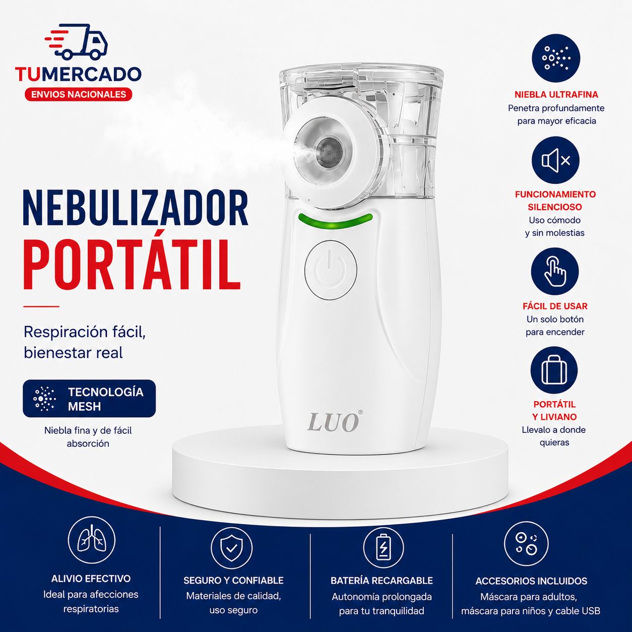 Nebulizador portátil