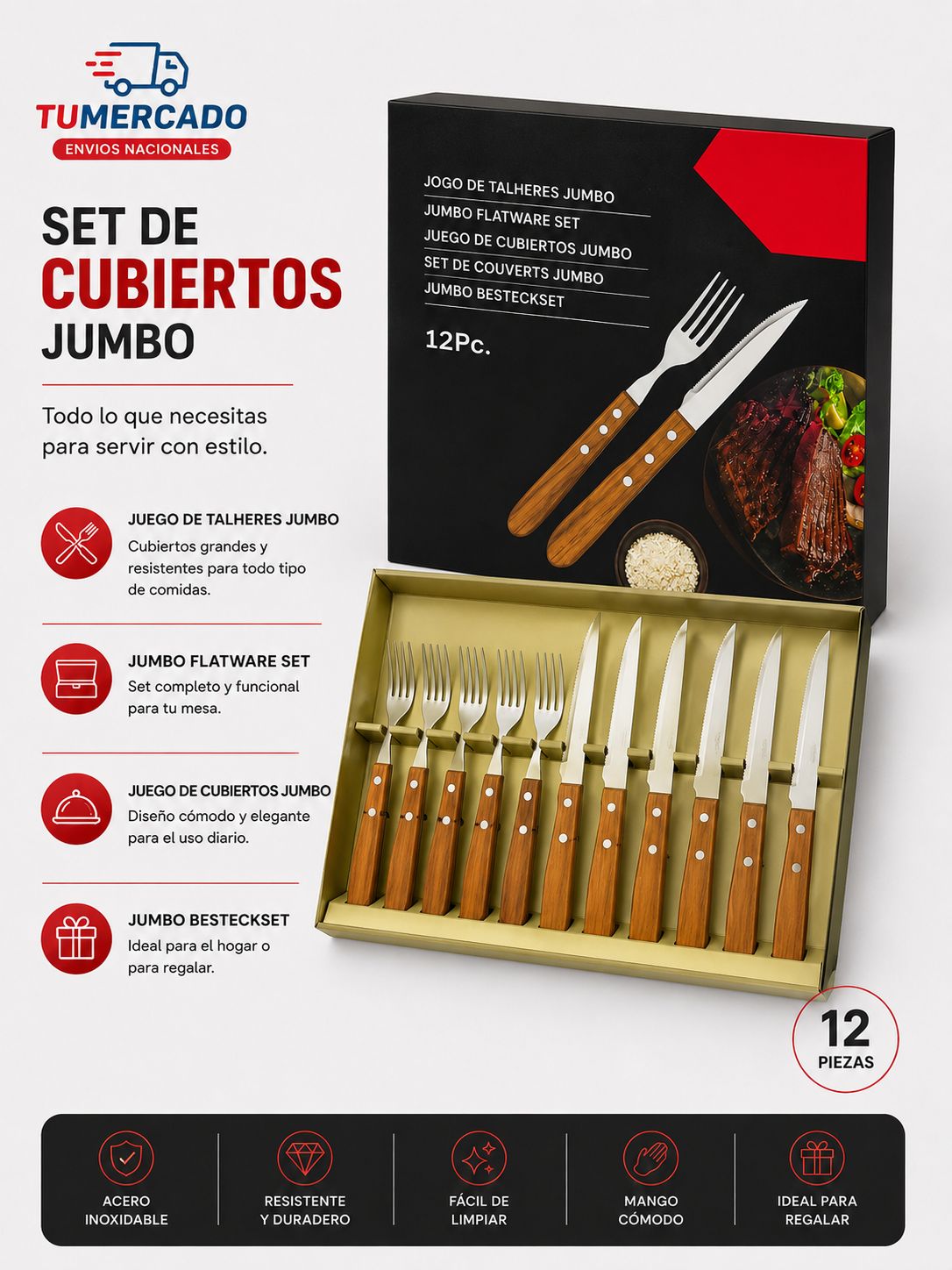Set de cubiertos