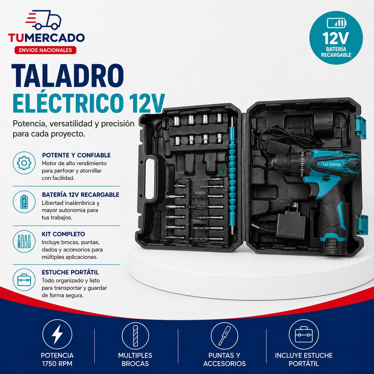 Kit de taladro