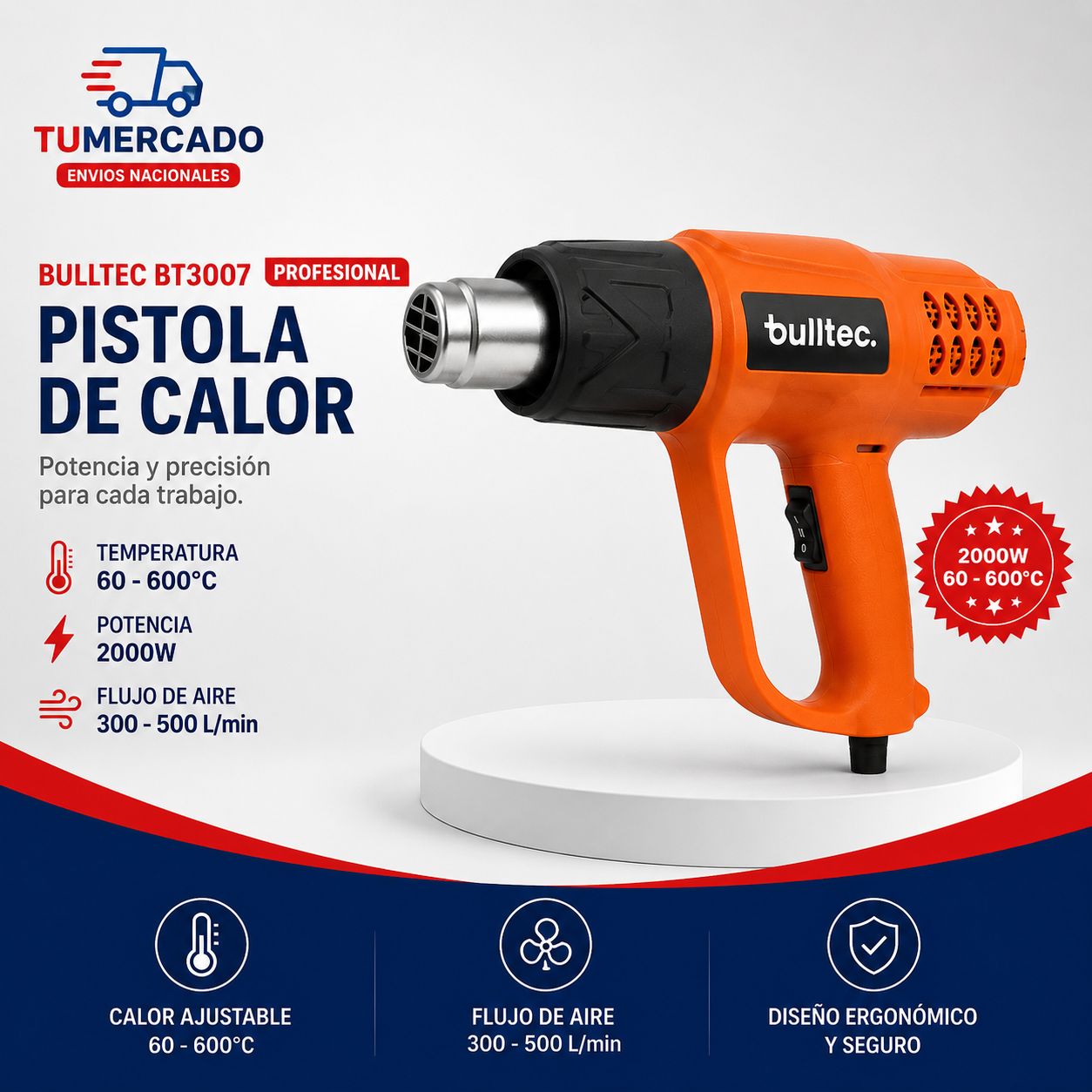 Pistola de calor 