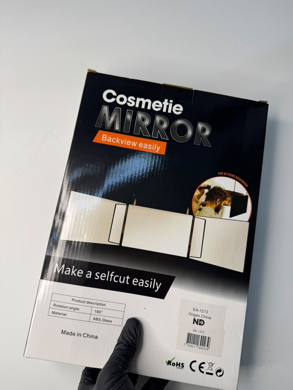 Espejo triple plegable de 360 grados - Miniatura 2