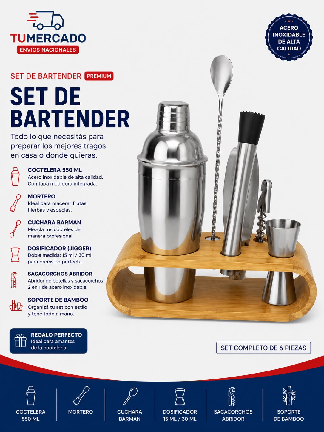 Set de bartender