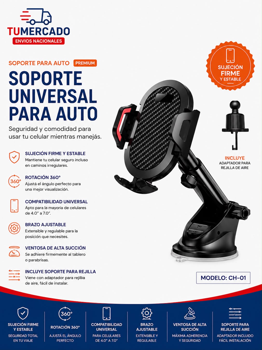 Soporte para auto