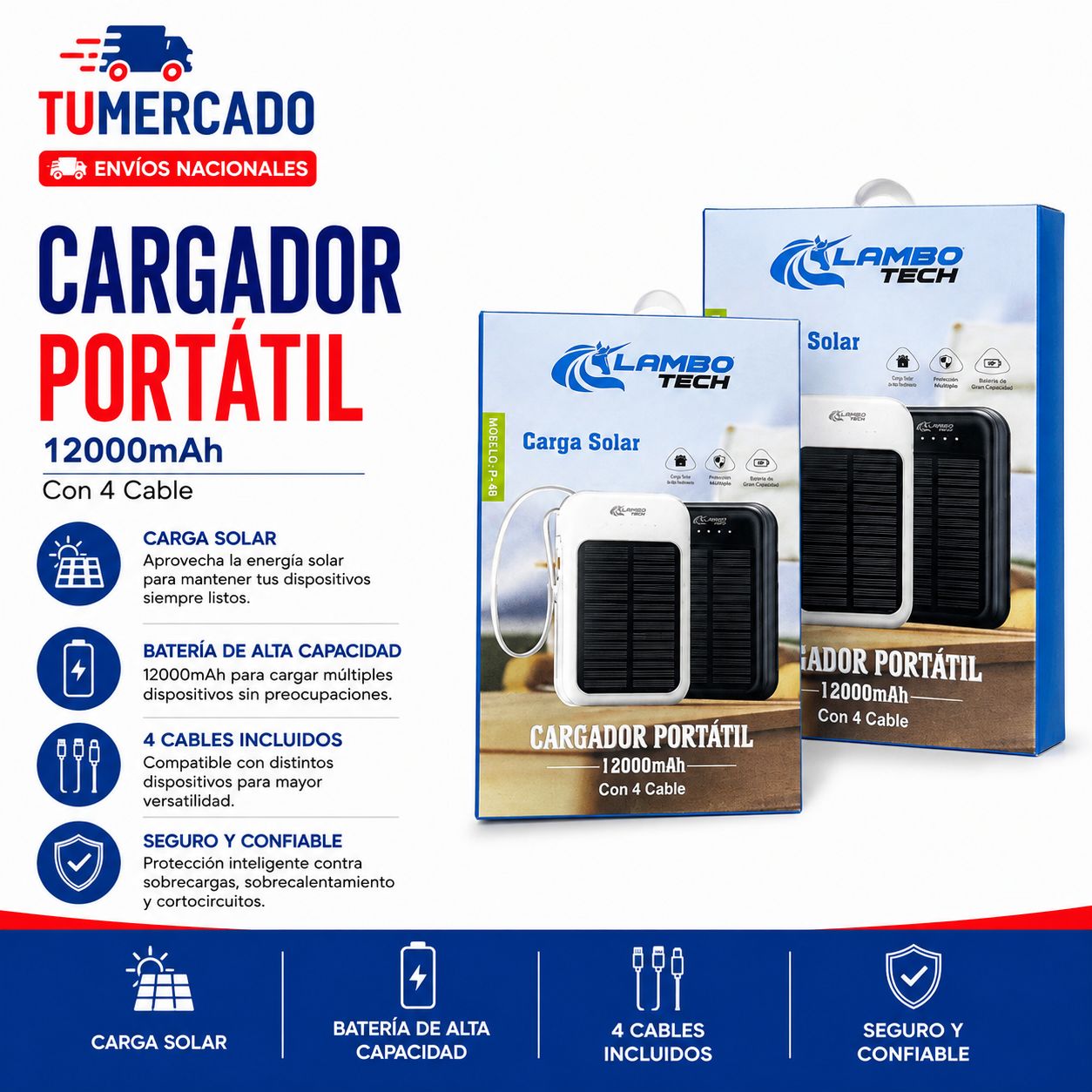 Cargador portatil 