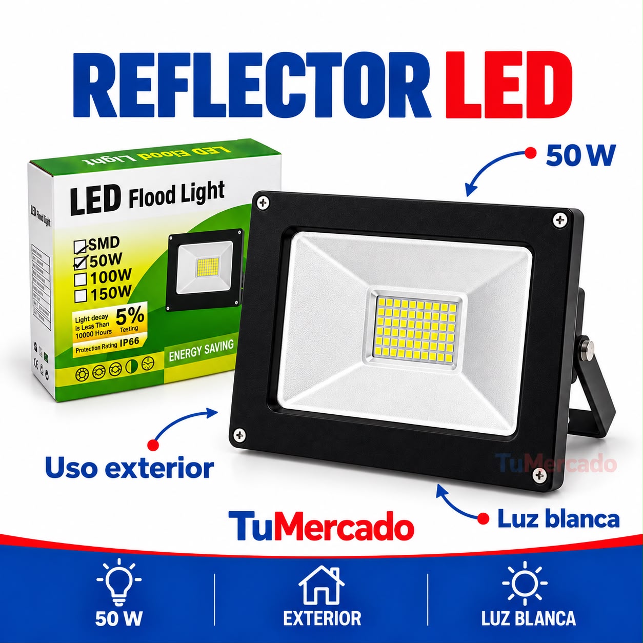 Reflector LED  50W